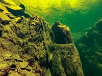 Что можно увидеть под водой в разных местах на Золотом озере. Б.Кобукту