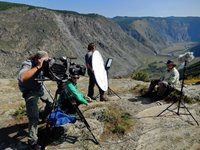 Национальное телевидение Словении готовит фильм о научных исследованиях карста Горного Алтая
