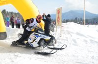 В Артыбаше прошел 11-й Фестиваль снегоходного туризма « Телецкое снежное ралли-2014»