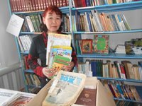 Подшивки газет и журналов переданы сельской библиотекой кордону Беле Алтайского заповедника